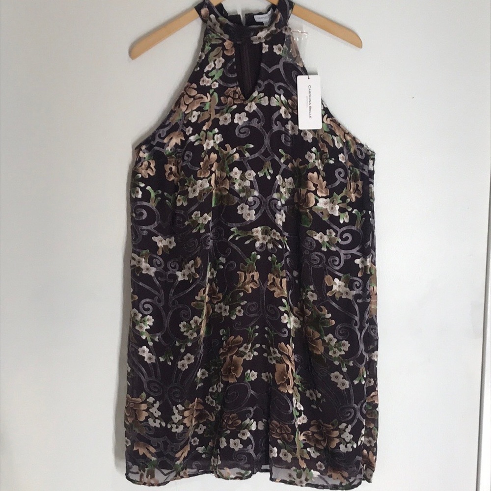 Carolina Belle Fully Lined Floral Slip Dress